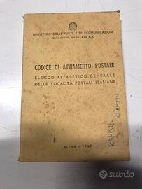 Opuscolo istruzioni all’uso dei CAP anno 1967