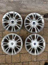 Set 4 Cerchi in Lega Originali Lancia 16” - Ottime