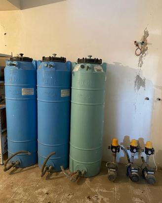 Pompa  con Presscontrol e serbatoio 300 l