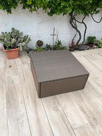 Tavolino basso da giardino