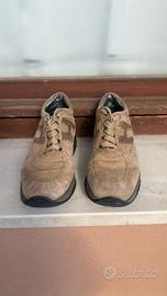 Scarpe Hogan camoscio color tortora misura 35