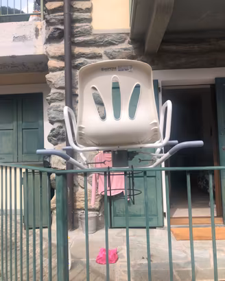 Sedile per disabili per vasca da bagno