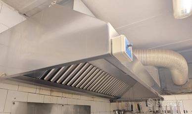 Cappa Cucina Industriale