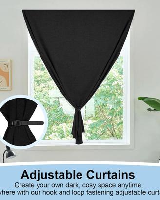 Tenda oscurante senza forare, adesiva, finestre