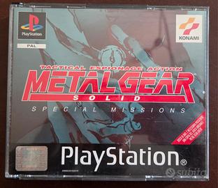 ps1- Metal Gear soldi special edition 