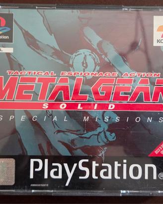 ps1- Metal Gear soldi special edition 