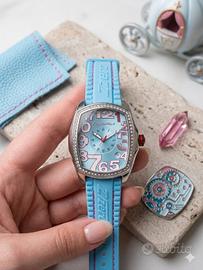 Orologio Chronotech Donna Blu e Argento
