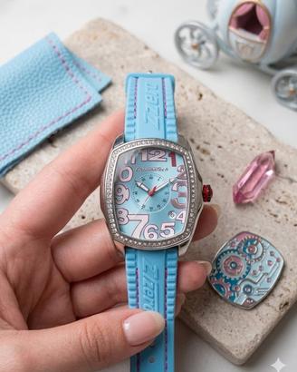 Orologio Chronotech Donna Blu e Argento