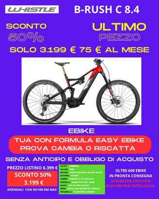 Ebike Whistle B-Rush C 8.4