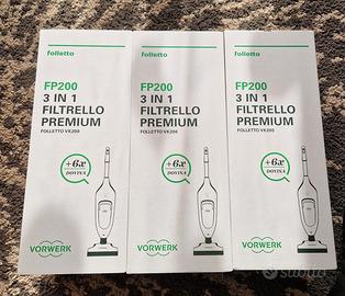 Sacchetti Vorwerk Folletto FP200+Dovina