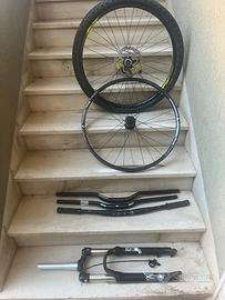 Forcelle , manubri , cerchi