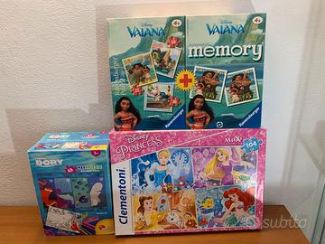 Puzzle Lotto di 4 scatole Disney