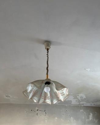 lampadario a sospensione vintage