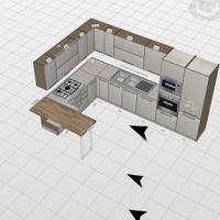 Cucina componibile su misura