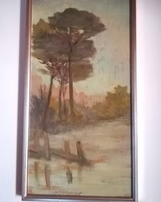 Quadro laguna di Mucchetti