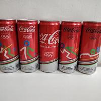 42 lattine Coca-Cola edizione Olimpiadi – sfuse