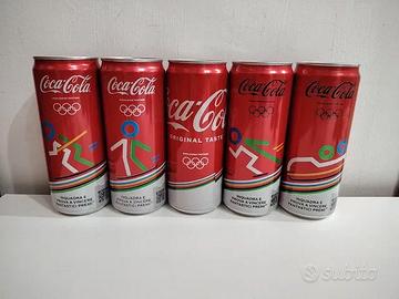 42 lattine Coca-Cola edizione Olimpiadi – sfuse
