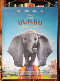 Poster in telo PVC del film "Dumbo" del 2019