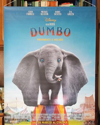 Poster in telo PVC del film "Dumbo" del 2019
