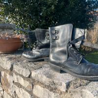 Stivaletti anfibi P.S., polizia anni ‘80, nº44