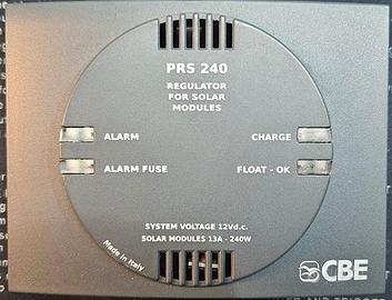Regolatore di carica solare CBE PRS 240