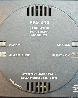 Regolatore di carica solare CBE PRS 240