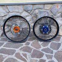 Ruote complete per ktm/husquarna/gasgas