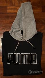Felpa nera Puma