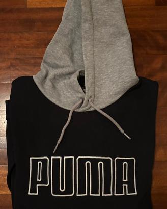 Felpa nera Puma