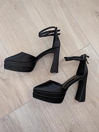 Scarpe nere tacco alto 41