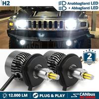 Kit LED per FARI HUMMER H2 CANbus 6500K 12000LM