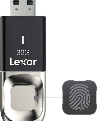 Lexar JumpDrive Fingerprint F35 Chiavetta USB 32 G