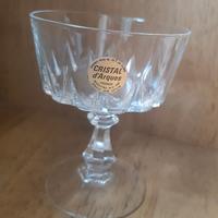 Bicchieri da champagne nuovi cristallo