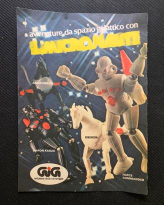 Pagina pubblicitaria micronauti gig vintage