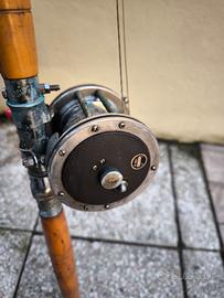 Canna da pesca vintage tonno