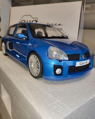 Otto Mobile Renault Clio V6 Blu 1:12  Rarità