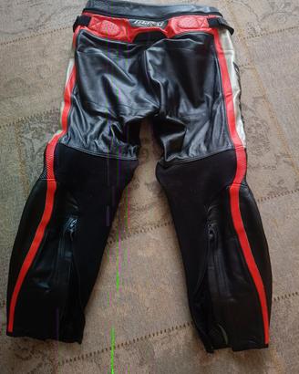 pantalone pelle moto Dainese 