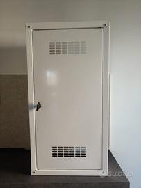 Copriscaldabagno per Rinnai da esterno – Bianco