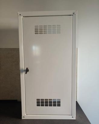 Copriscaldabagno per Rinnai da esterno – Bianco