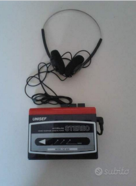 Stereo da passeggio con cuffie