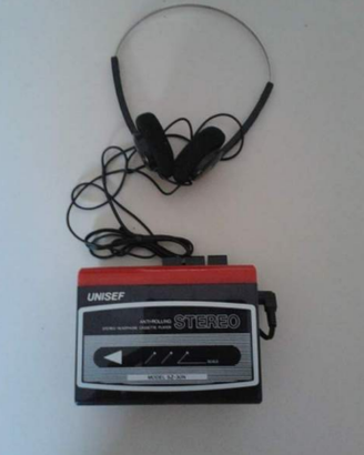 Stereo da passeggio con cuffie