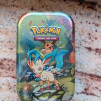 Mini Tin Pokémon Leafeon Evoluzioni Prismatiche