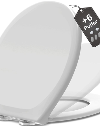 Copriwater Universale Bianco | Chiusura Soft-Close