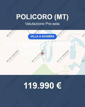 Immobile in asta di 140 m² a Policoro