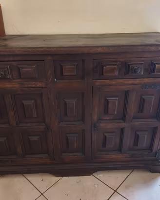 Credenza Antica in legno massello  Buffet Classico