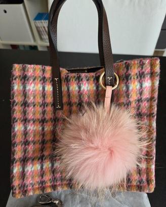 Borsa Kassiopea tote/shopper in tweed