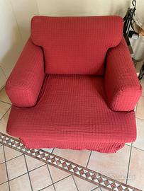 Poltrona letto completamente sfoderabile