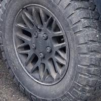cerchi con gomme jeep wj