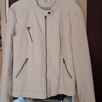 giacca pelle only colore ghiaccio 