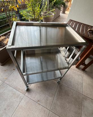 Carrello Inox Ikea Kungsfors 60x40